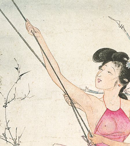 黔西县-胡也佛的仕女画和最知名的金瓶梅秘戏图